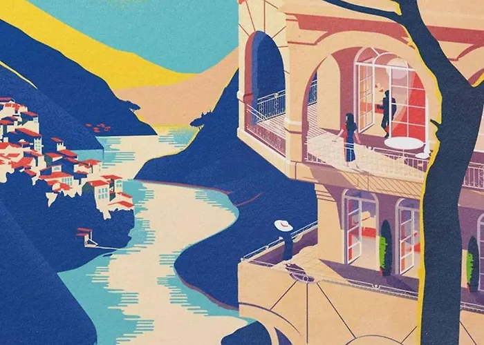 F1 Avec Terrasse Et Garage, Proche Cures Et Centre-ville D'amelie-les-bains. - Fr-1-703-73 Lägenhet